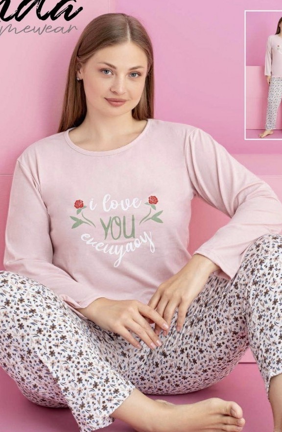 Комбо 2 бр.Дамски пижами 2335-Цена:15,34 €