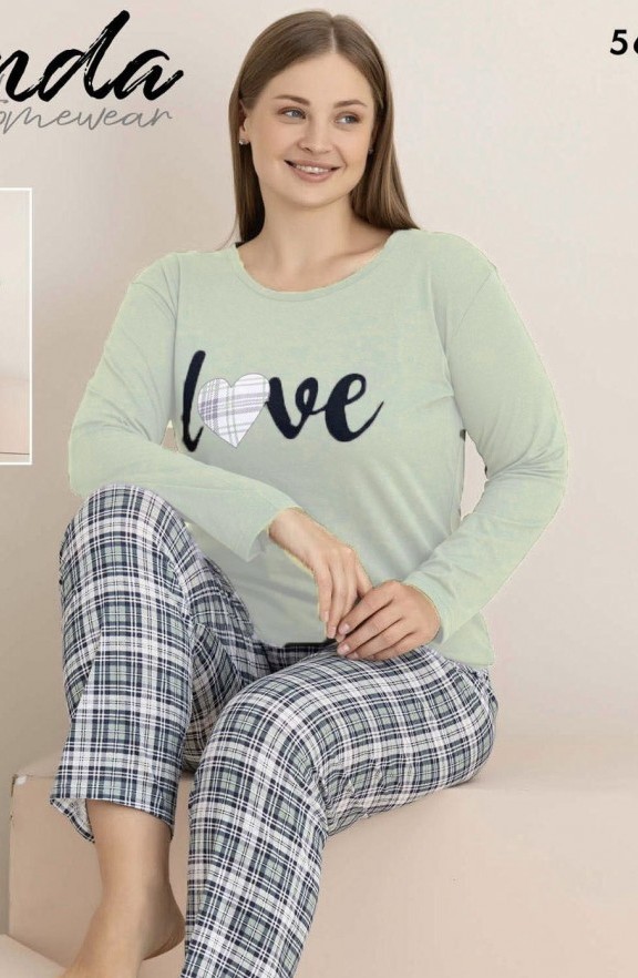 Комбо 2 бр.Дамски пижами 2342-Цена:15,34 €