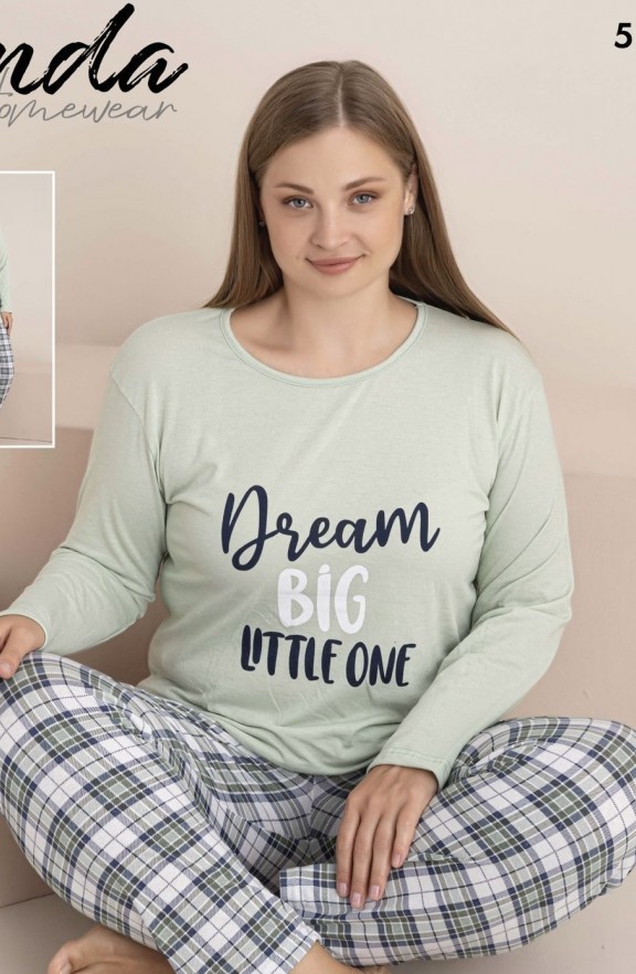 Комбо 2 бр.Дамски пижами 2345-Цена:15,34 €