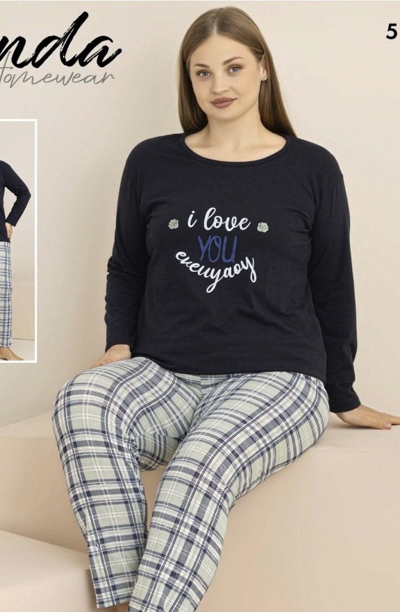 Комбо 2 бр.Дамски пижами 2350-Цена:15,34 €