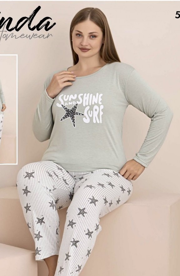 Комбо 2 бр.Дамски пижами 2351-Цена:15,34 €