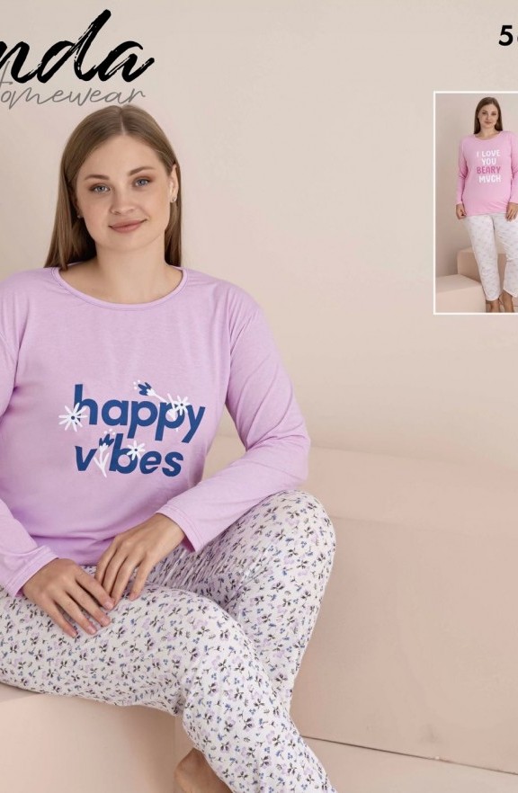 Комбо 2 бр.Дамски пижами 2357-Цена:12,78 €